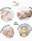 Khăn Ướt Diệt Khuẩn Cho Bé BZU BZU Baby Wipes, 80 tờ