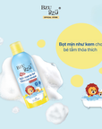 Sữa tắm gội toàn thân trẻ em tạo bọt BZU BZU Kids Head To Toe Cleansing Mousse 350ml