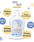 Sữa Tắm Trẻ Em BZU BZU Happy Kids Body Wash, 600ml