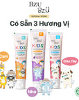 Kem Đánh Răng Trẻ Em Hương Cam BZU BZU Kids Toothpaste Orange Flavour (50g)