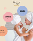 Sữa Tắm Gia Đình Chiết Xuất Sữa & Tơ Bzu Bzu Family Shower Cream (Milk & Silk) 800ml