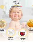 Sữa Tắm Gội Toàn Thân Cho Bé Hương Yến Mạch Sữa BZU BZU Head to Toe Oat & Milk, 600ml