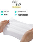 Combo Khăn khô đa năng BZU BZU Cotton Towel Value Pack (2 gói = 160 tờ)