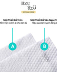 Combo Khăn khô đa năng BZU BZU Cotton Towel Value Pack (2 gói = 160 tờ)