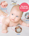Khăn Ướt Dịu Nhẹ Em Bé BZU BZU Ultra Gentle Fragrance Free Baby Wet Wipes, 30 tờ