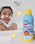Sữa tắm gội toàn thân trẻ em tạo bọt BZU BZU Kids Head To Toe Cleansing Mousse 350ml