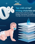 Tã quần dành cho bé sơ sinh BZUBZU VelvetBreeze - Chống tràn 14H - Khô thoáng - Size dưới 6Kg - 15Kg