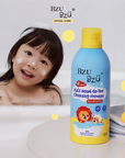 Sữa tắm gội toàn thân trẻ em tạo bọt BZU BZU Kids Head To Toe Cleansing Mousse 350ml