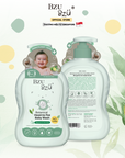 Sữa Tắm Gội Toàn Thân Em Bé BZU BZU Baby Head to Toe Wash Botanical Tinh dầu thiên nhiên 600ml