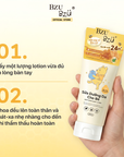 Sữa Dưỡng Da Em Bé Mật Ong & Rau Má BZU BZU Nurturing Baby Lotion Cấp Ẩm Giúp Da Mềm Mại 200ml