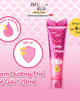 Kem Dưỡng Thể Cho Bé Gái Bzu Bzu Little Lady Body Lotion - 120ml