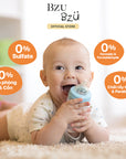 Nước Rửa Đồ Dùng Cho Bé (Tạo bọt - Hương chanh) BZU BZU Baby Accessories Cleansing Foam, 400ml