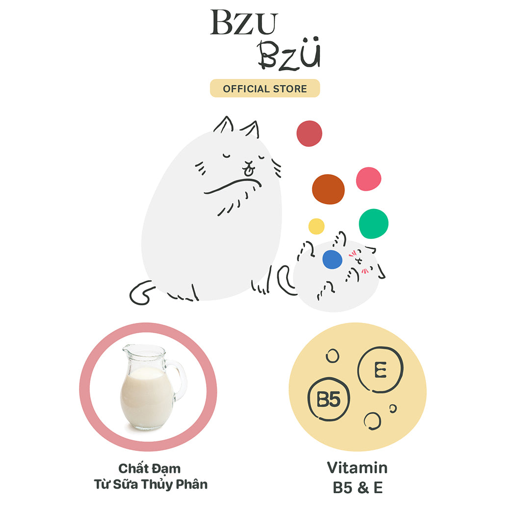 Dầu Gội Trẻ Em Dưỡng Tóc Mềm Mượt BZU BZU Silky Soft Kids Shampoo, 600ml