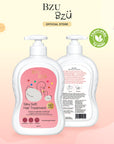 Kem Xả Dưỡng Tóc Mềm Mượt BZU BZU Silky Soft Kids Hair Treatment, 600ml