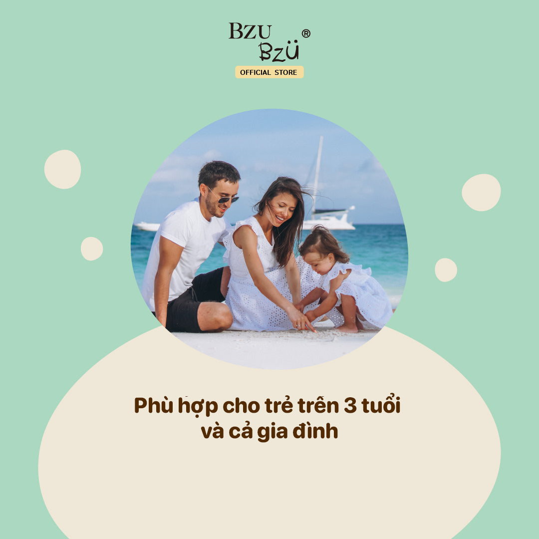Sữa chống nắng trẻ em phổ rộng 30PA+++Bzu Bzu Sunscreen Lotion 40ML