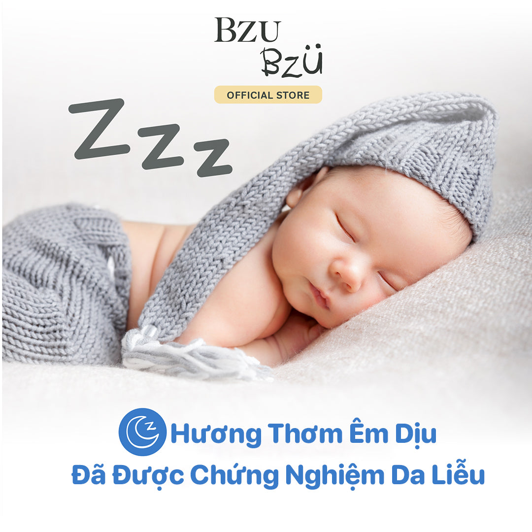 Sữa Tắm Gội Toàn Thân Cho Bé BZU BZU Head to Toe Baby Wash 600ml (Hương thư giãn)