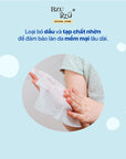 Khăn ướt mát lạnh BZU BZU ICY Cooling Wet Wipes 10 tờ