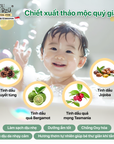Sữa Tắm Gội Toàn Thân Em Bé BZU BZU Baby Head to Toe Wash Botanical Tinh dầu thiên nhiên 600ml