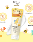 Sữa Dưỡng Da Em Bé Mật Ong & Rau Má BZU BZU Nurturing Baby Lotion Cấp Ẩm Giúp Da Mềm Mại 200ml