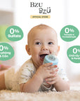 [PHIÊN BẢN MỚI] Nước Rửa Bình Sữa, Rau Củ Quả Và Đồ Dùng Em Bé Thuần Chay BZU BZU CleanHaven Tạo Bọt 500ml, Không Mùi