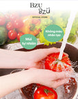 [PHIÊN BẢN MỚI] Nước Rửa Bình Sữa, Rau Củ Quả Và Đồ Dùng Em Bé Thuần Chay BZU BZU CleanHaven Tạo Bọt 500ml, Không Mùi
