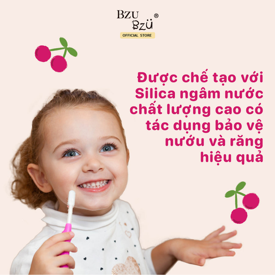 Kem Đánh Răng Em Bé Bzu Bzu Baby Toothpaste 50g