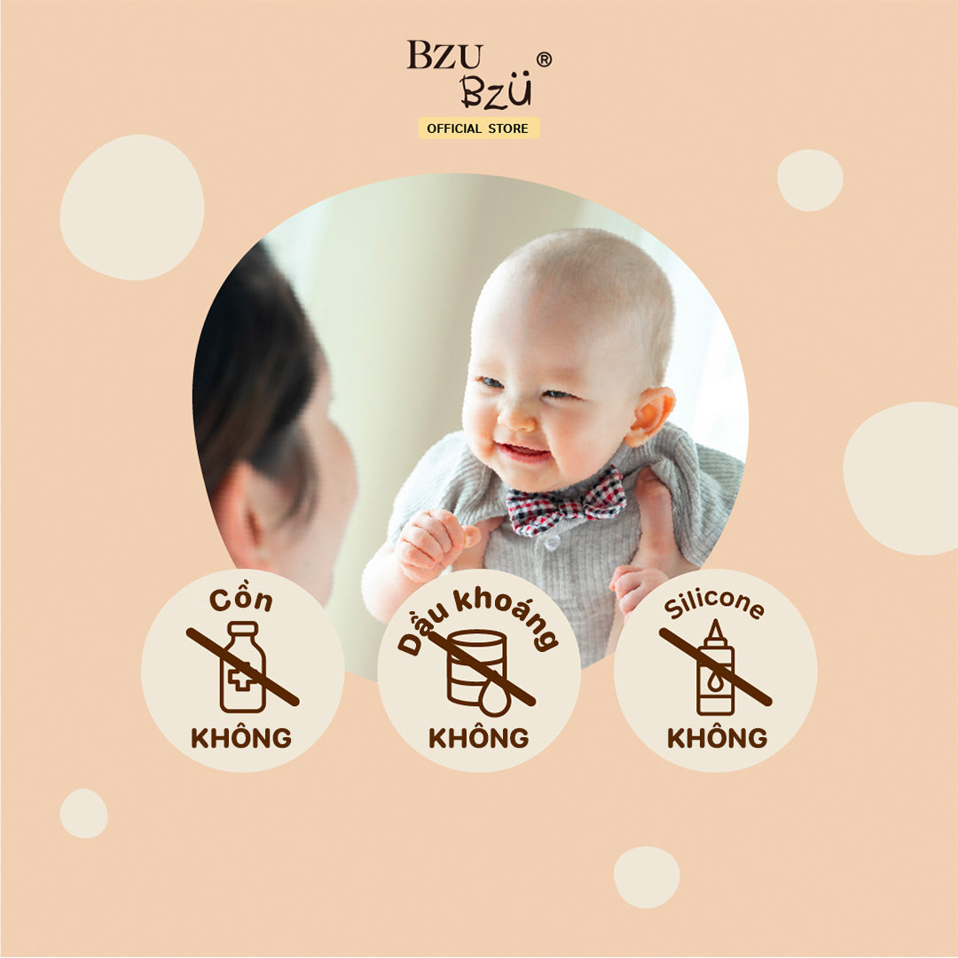 Dầu dừa mát xa em bé BZU BZU Coconut Baby Oil - 100ml