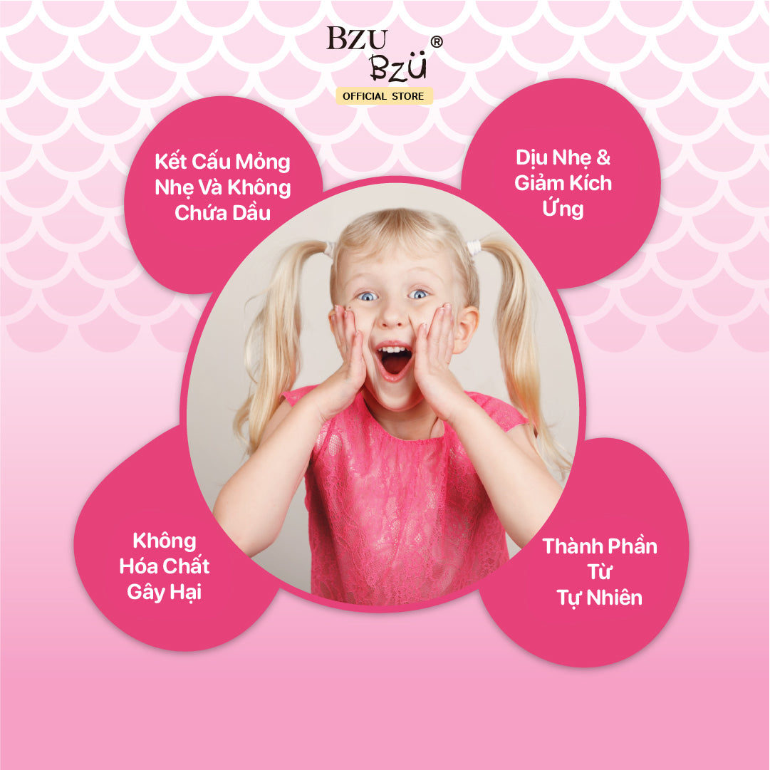 Kem Dưỡng Thể Cho Bé Gái Bzu Bzu Little Lady Body Lotion - 120ml