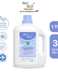 Nước giặt xả vải cho bé 2 trong 1 BZU BZU CleanHaven 3L - Thơm lâu, An Toàn, Không hóa chất